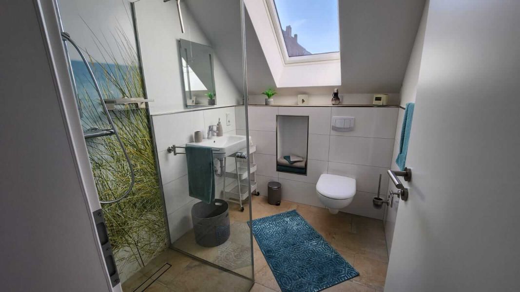 Badezimmer Monteur- und Ferienwohnung Marl