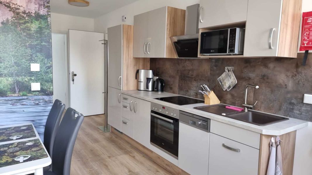 Küche Monteur- und Ferienwohnung Marl Umgebung